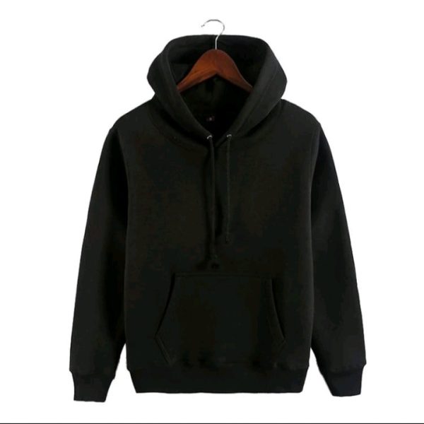 Hoodie Premium – Hitam